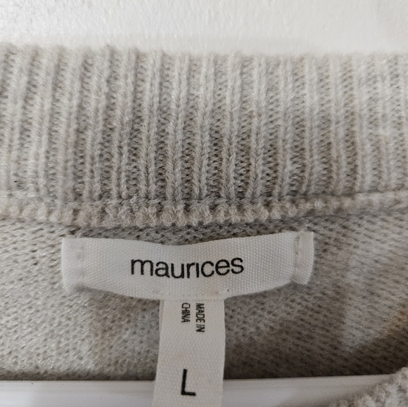 NWT! Maurices Cream Colored Sweater! - Picture 3 of 6